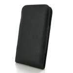 PDAIR - Etui - Housse cuir noir vertical avec pince  (FBUCX4-B-IPP72) 